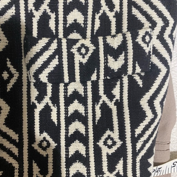 Vintage Sophisticates by Jonathan Martin 90s geometric pattern knit button vest - Picture 6 of 6